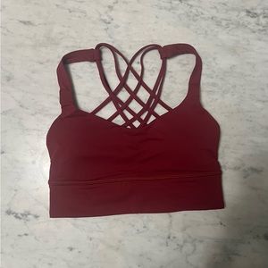 Lululemon Free to Be Longline sports bra, size 6